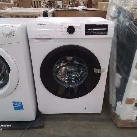HISENSE WASHING MACHINE WFQP7012EVM 1200 RPM 7 KG - WHITE