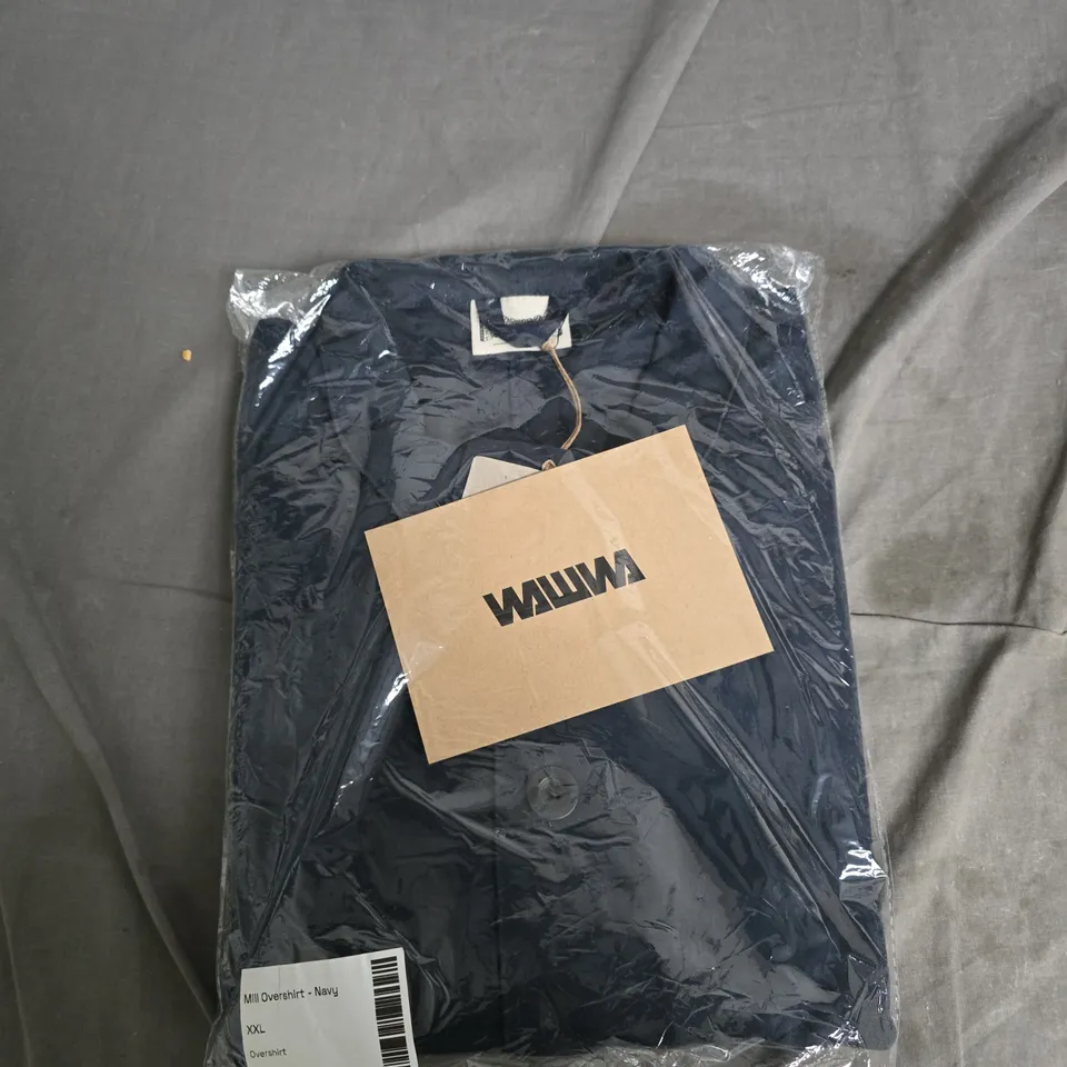 WAWWA MILL OVERSHIRT – NAVY, XXL