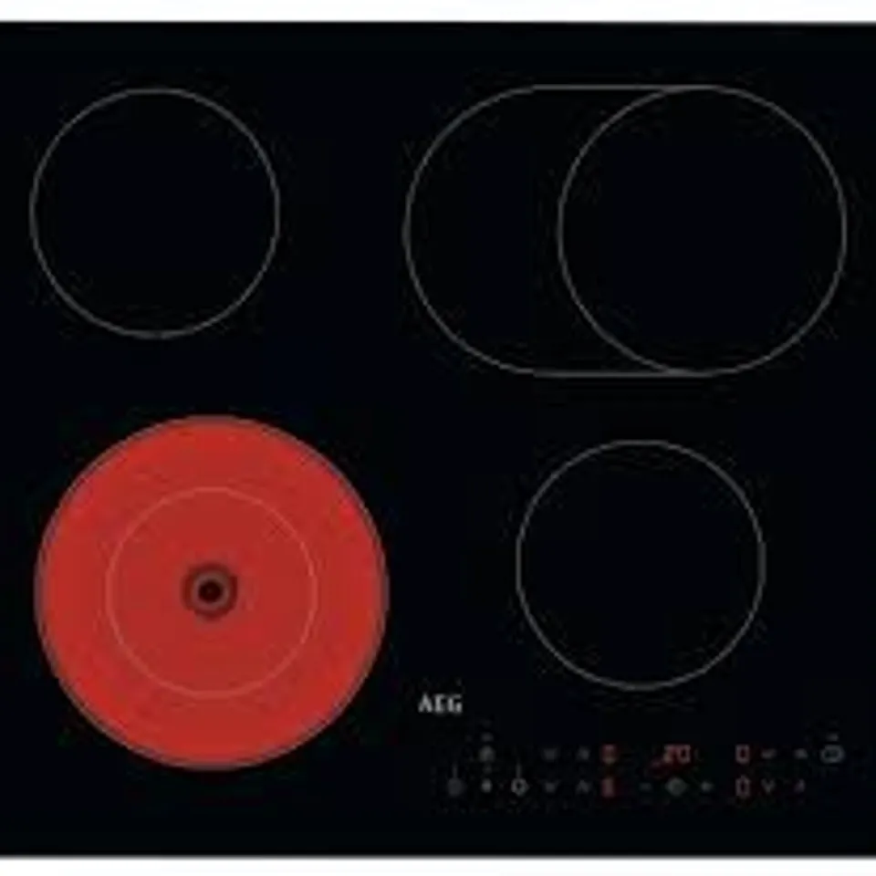 AEG 3000 RADIANT HOB CERAMIC GLASS HOB HRX64360CB
