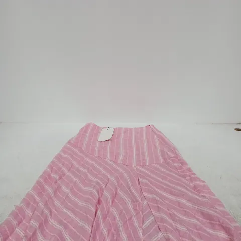 ZARA PINK/WHITE SKIRT EXTRA SMALL TAGGED
