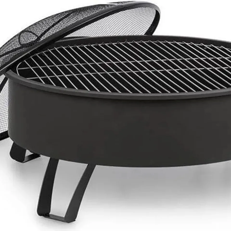 BOXED BLUMFELDT 30" FIRE BOWL WITH GRILL 