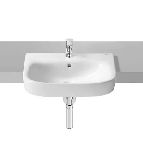 BRAND NEW BOXED ROCA DEBBA SEMI RECESSED BASIN 520X400 1TH - WHITE
