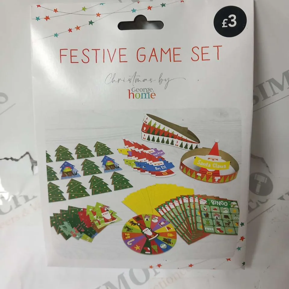 APPROXIMATELY 60 BRAND NEW FESTIVE GAME SETS