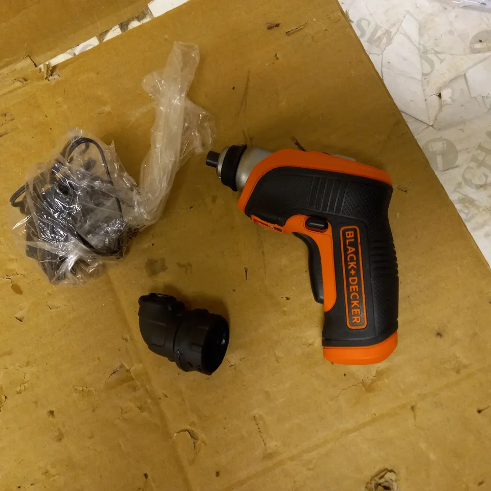 BLACK + DECKER SCREWDRIVER