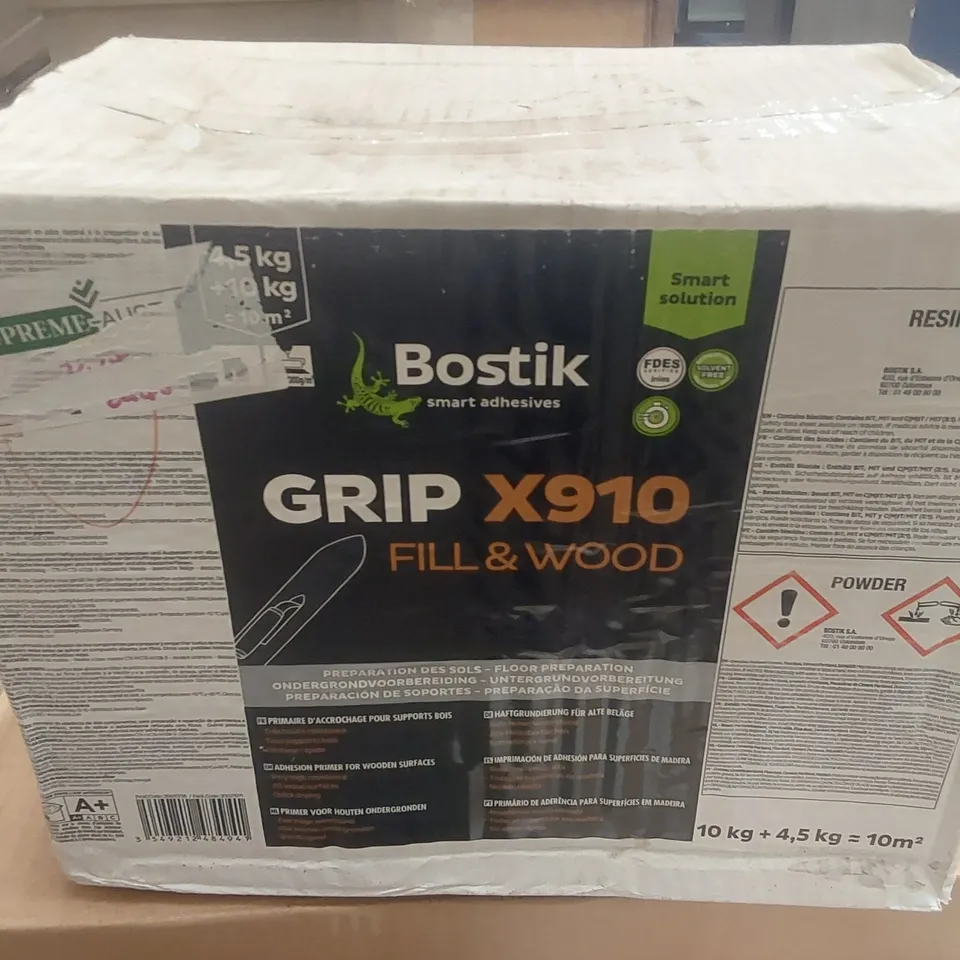 BOXED BOSTIK GRIP X910 FILL & WOOD FLOOR PREPARATION