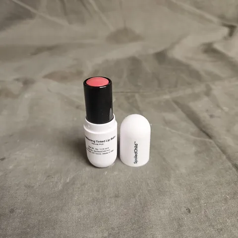 SPOILED CHILD CONDITIONING TITED LIP BALM IN NATURAL PINK 4G