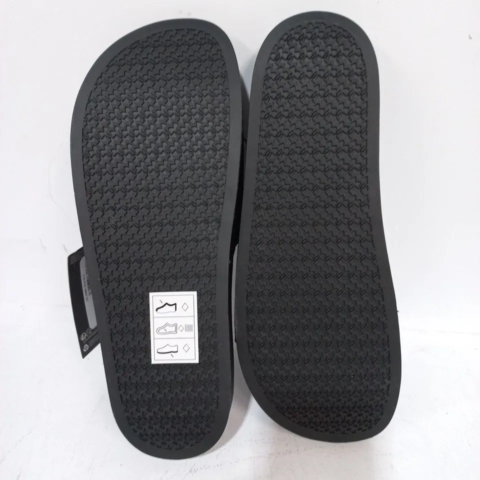 BOXED UNDER ARMOUR ARMR SLIDES IN BLACK - UK 9