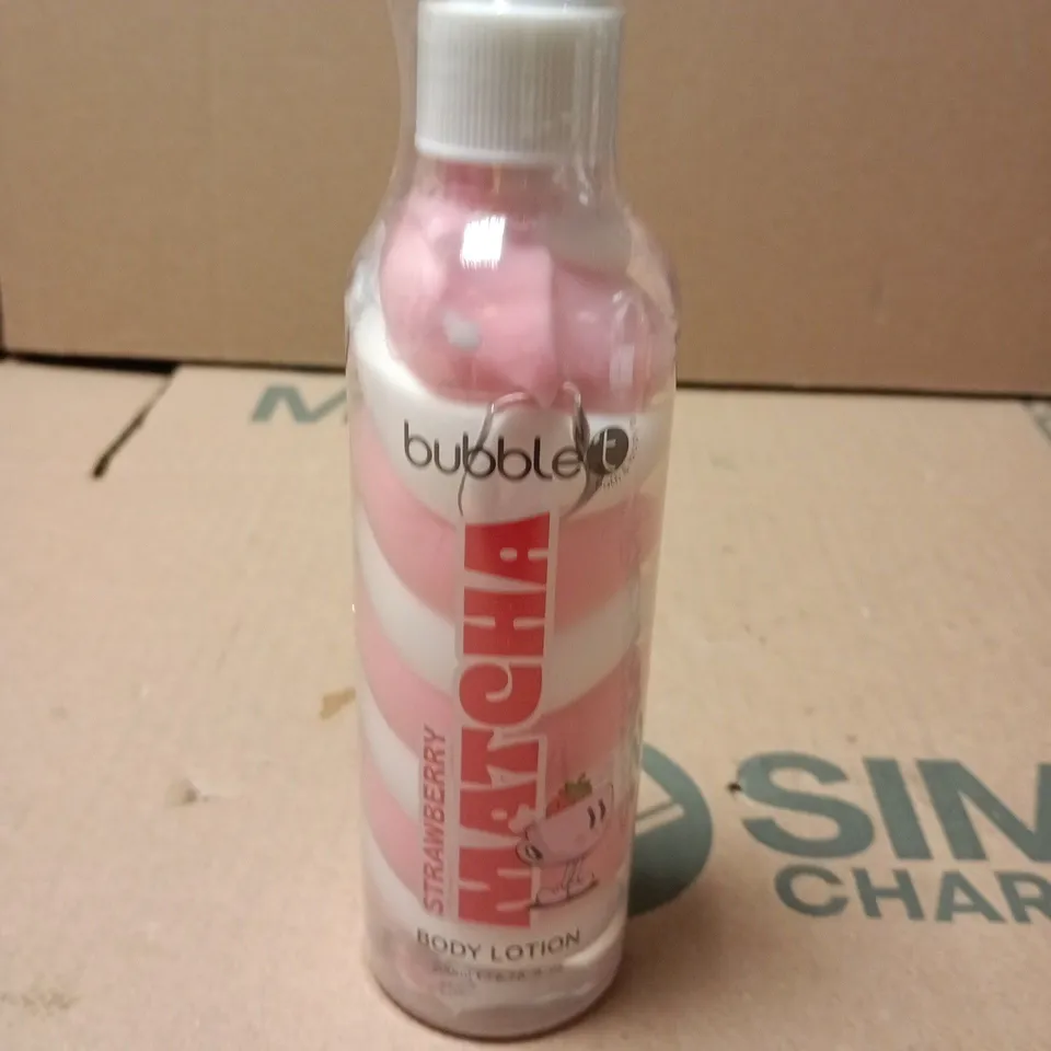 BUBBLE-T STRAWBERRY MATCHA BODY LOTION 200ML