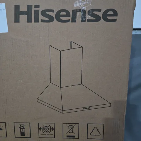 HISENSE CH6C4BXUK 60CM CHIMNEY COOKER HOOD - STAINLESS STEEL - COLLECTION ONLY