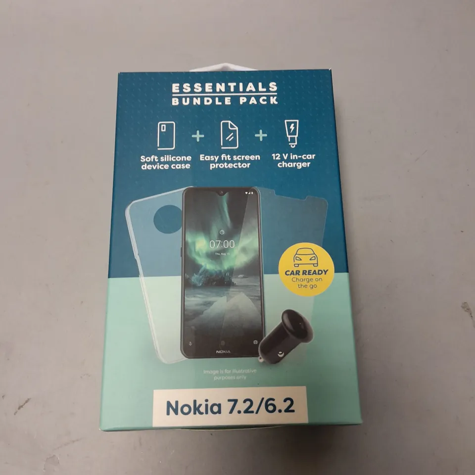 APPROXIMATELY 40 BRAND NEW BOXED ESSENTIAL BUNDLE PACKS FOR NOKIA 7.2/6.2