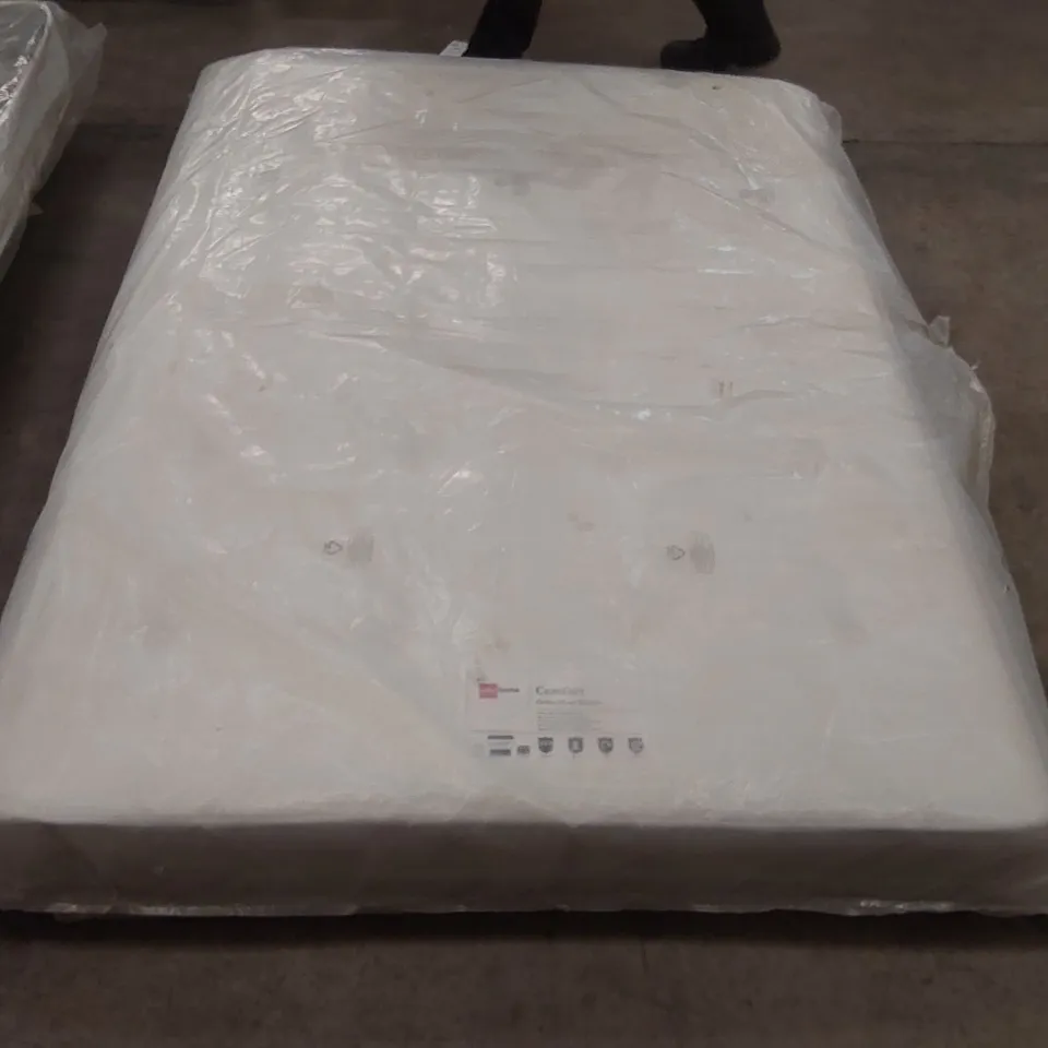 QUALITY BAGGED COMFORT ORTHO SLEEP SYSTEM 4'6 DOUBLE MATTRESS 