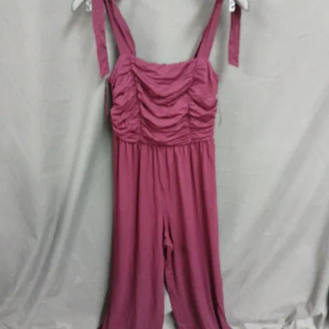 NOBODY'S CHILD JUMPSUIT PURPLE – UK 10 (EU 36, US 4)