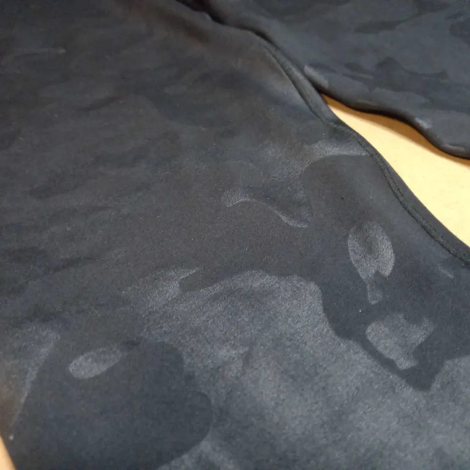 SWEATY BETTY BLACK CONTOUR 7/8 WORKK OUT LEGGINGS - XS