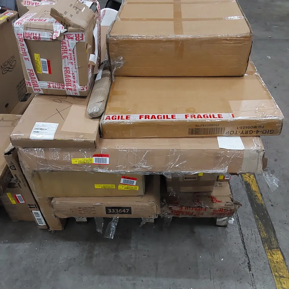 PALLET TO CONTAIN ASSORTED BOXED FURNITURE AND FURNITURE PARTS