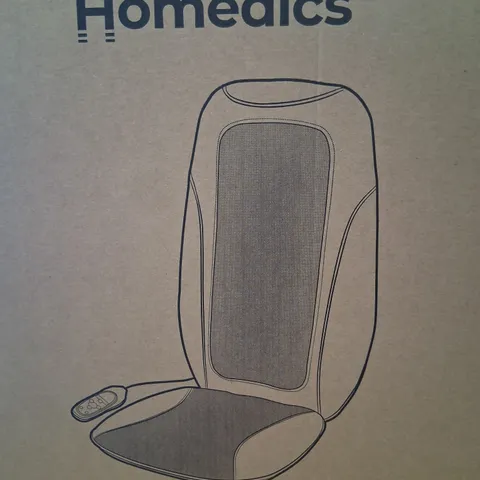 BOXED HOMEDICS SHIATSU EXPERIENCE BACK MASSAGER AND HEAT SBM-65H-GB