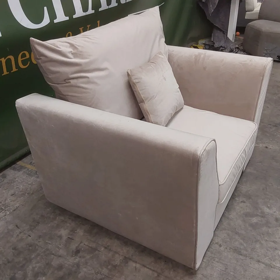 CAIRO FABRIC CHAIR - NATURAL  RRP £499