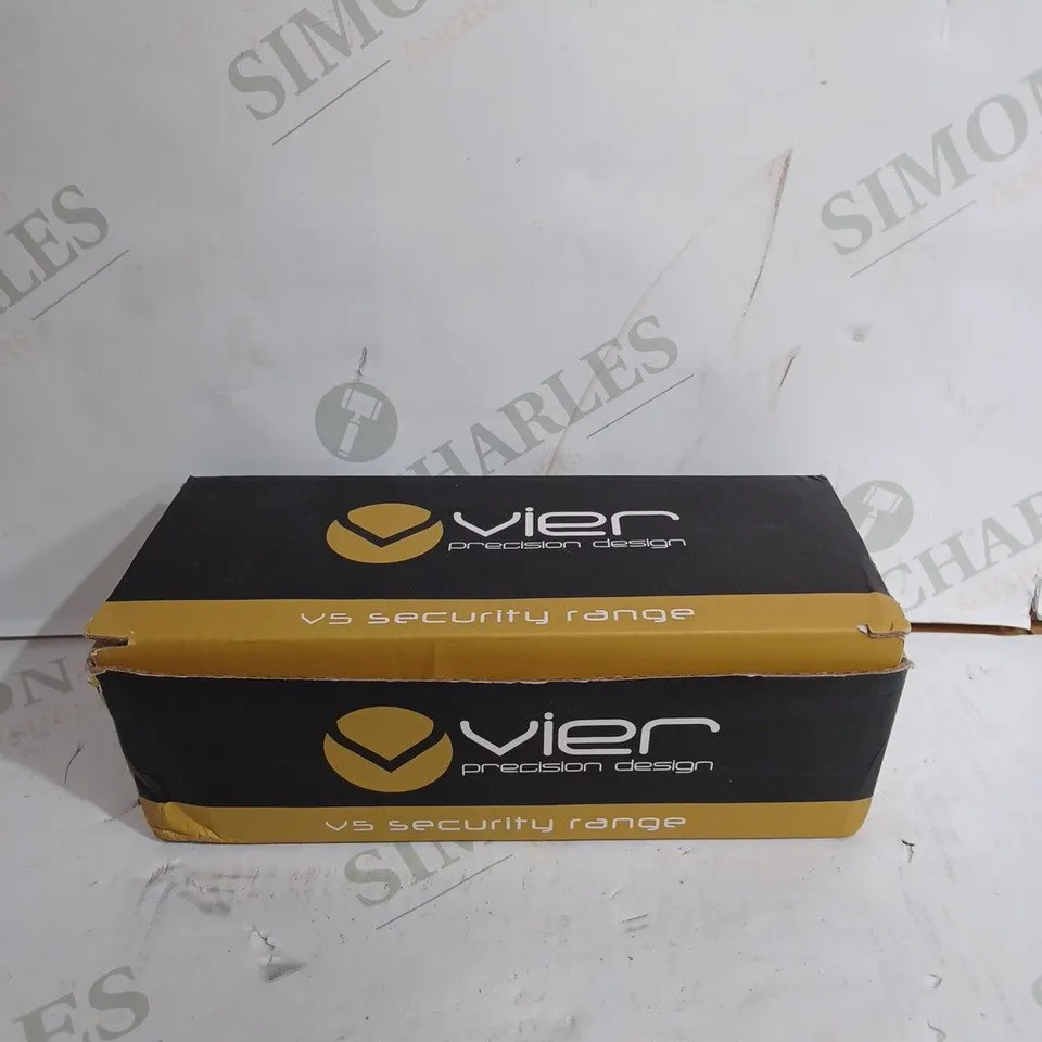 BOX OF 10 VIER PRECISION DESIGN - V5EP65SSCE V5 65MM EURO SINGLE CYLINDER KEYED TO DIFFER SATIN CHROME