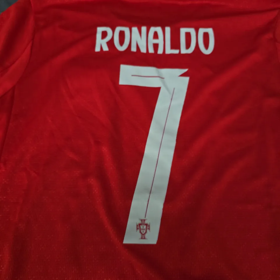 PORTUGAL NATIONAL TEAM FOOTBALL SHIRT – RONALDO 7, RED, PUMA DRYCELL
