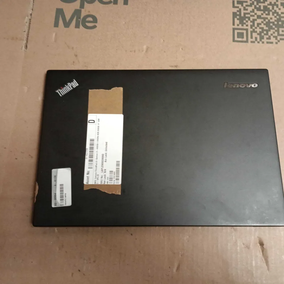 UNBOXED LENOVO THINKPAD X1 CARBON 14IN LAPTOP – 8GB RAM, 256GB SSD