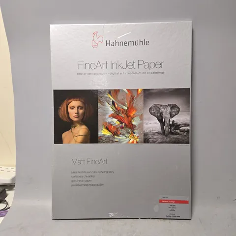 HAHNEMUHLE FINE ART INK JET PAPER 310GSM 