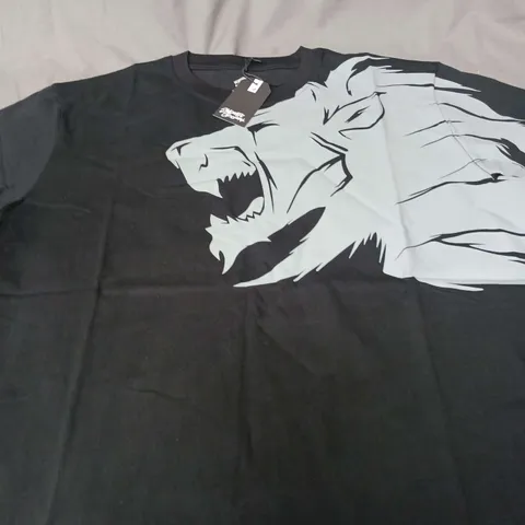 OG LION TEE IN BLACK - SIZE 2XL