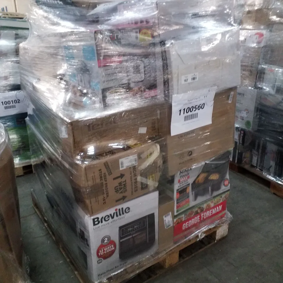 PALLET OF APPROXIMATELY 25 UNPROCESSED RAW RETURN HOUSEHOLD AND ELECTRICAL GOODS TO INCLUDE;