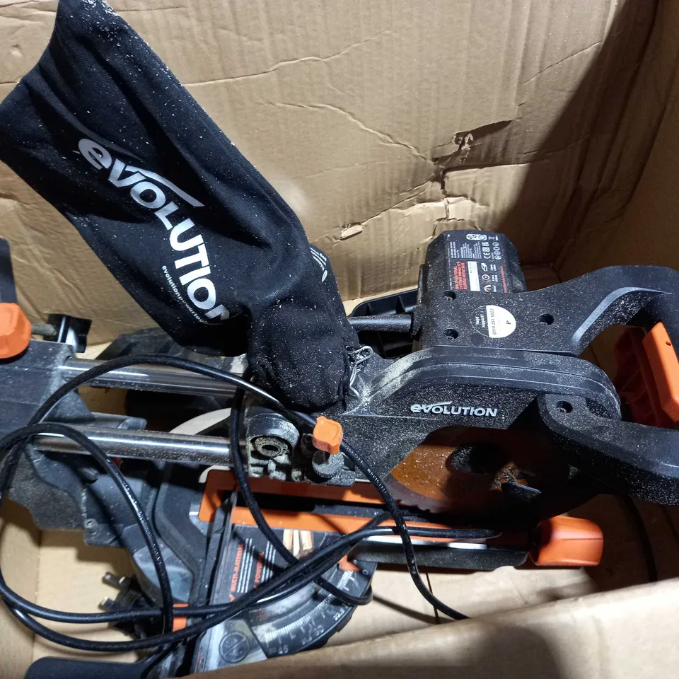 EVOLUTION POWER TOOLS R185SMS+ COMPOUND SAW