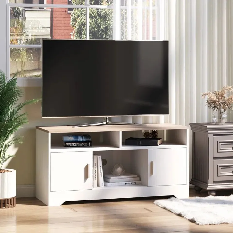 BOXED AHUMADA TV STAND FOR TV'S UP TO 60" (1 BOX)
