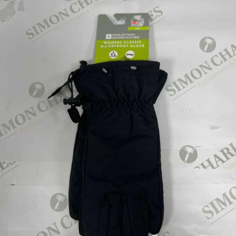 MOUNTAIN WAREHOUSE CLASSIC WATERPROOF GLOVE IN BLACK SIZE SMALL