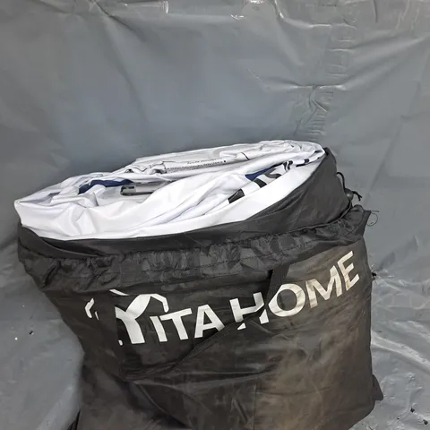 DESIGNER CAMPING AIRBED WITH SELF INFLATING PUMP - SIZE UNSPECIFIED 