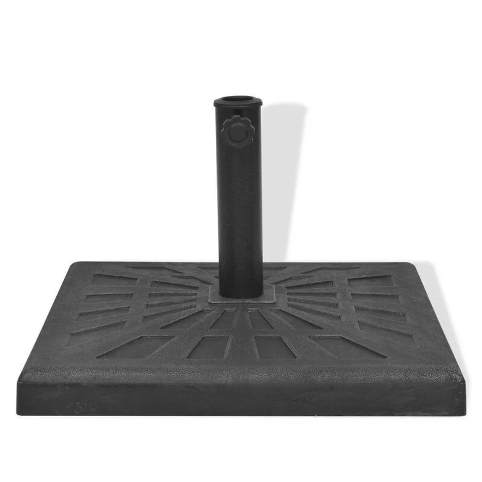 BOXED RESIN FINISH STANDING UMBRELLA BASE
