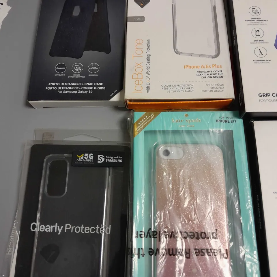 LOT OF 15 ASSORTED PHONE AND TABLET CASES 