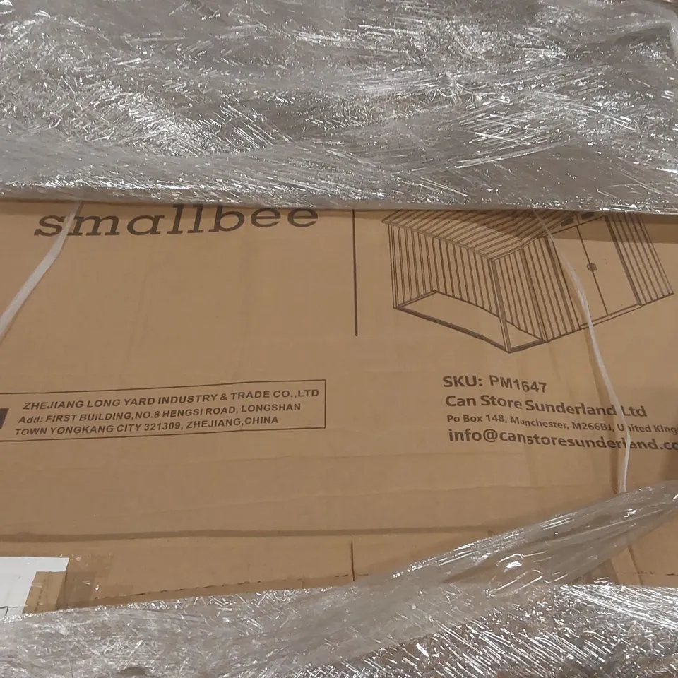 PALLET CONTAINING A LARGE QUANTITY OF ASSORTED PRODUCTS TO INCLUDE: GLASS FOLDING DOOR, SHED ECT