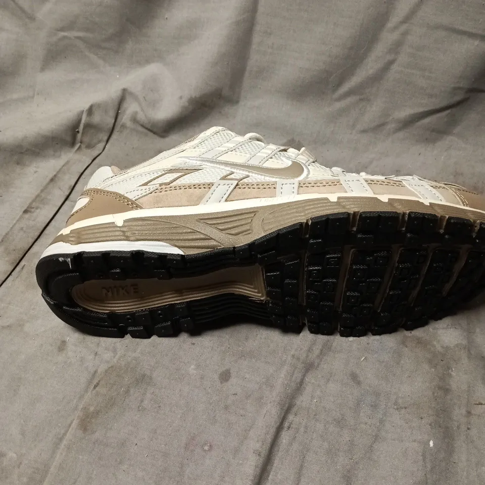 NIKE P-6000 TRAINERS – WHITE & SAND SIZE 7