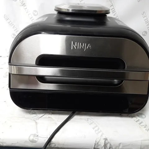BOXED NINJA FOODI MAX HEALTH GRILL & AIR FRYER WITH AUTO IQ AG551UK