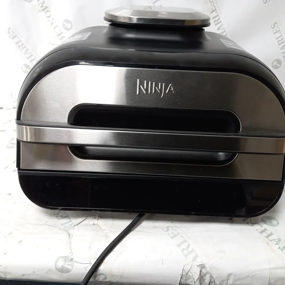 BOXED NINJA FOODI MAX HEALTH GRILL & AIR FRYER WITH AUTO IQ AG551UK