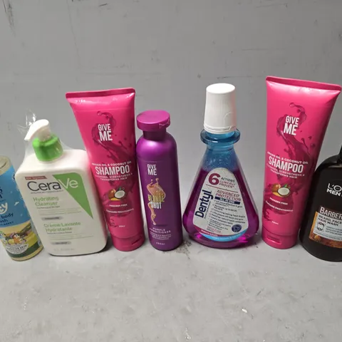 APPROXIMATEY 15 HEALTH AND BEAUTY PRODUCTS TO INCLUDE GIVE ME BLONDE SHOT, CERAVE CLEANSER, AND CHILDS FARM BLUEY BODY WASH ETC. - COLLECTION ONLY