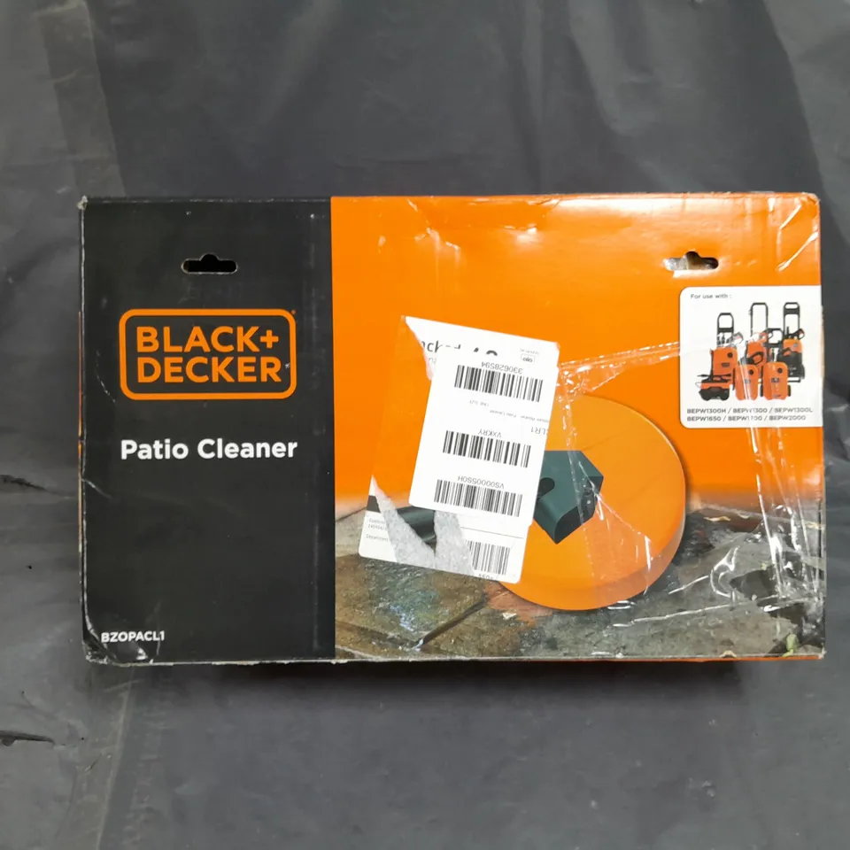 BLACK+DECKER PATIO CLEANER 