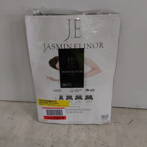 BAGGED MCGREEVY 100% COTTON PERCALE FITTED SHEET - GREY // SIZE: KING 
