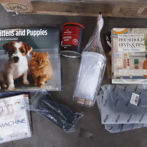 PALLET OF ASSORTED HOMEWARE ITEMS TO INCLUDE CALENDARS, COFFEE, BOOKS ETC