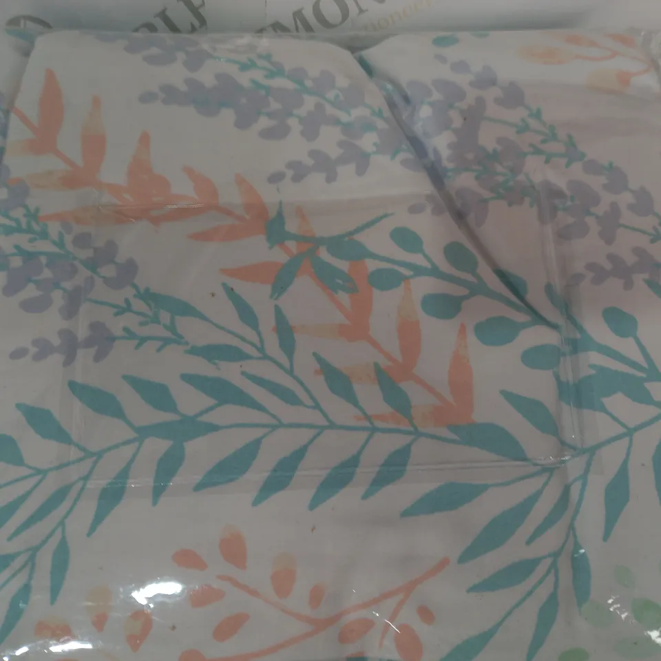 SUPERSOFT BY COZEE HOME FLORAL MEADOW PRINTED 4 PIECE DUVET SET - DOUBLE