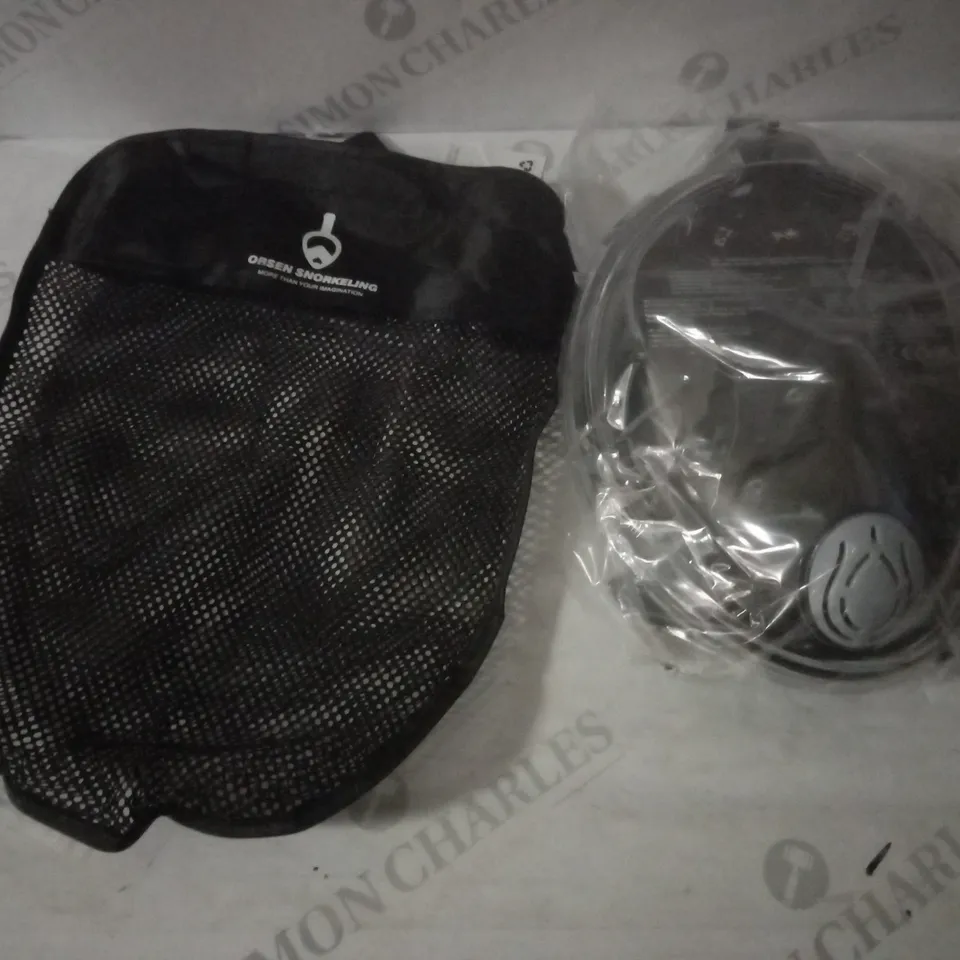 ORSEN FOLDABLE SNORKELING DIVING FULL FACE MASK