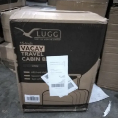 BOXED 15 INCH VACAY TRAVEL CABIN BAG CLAY