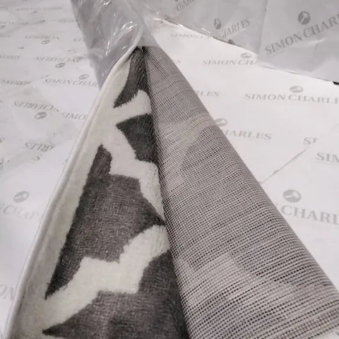 BRAND NEW PACO HOME GREY SINAI RUG SIZE 120CM X 170CM