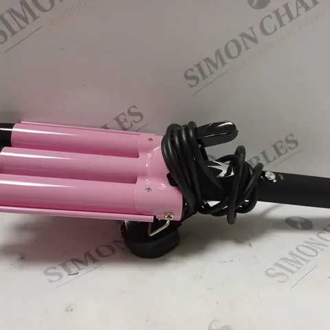 DIGITAL CURLING IRON IN PINK
