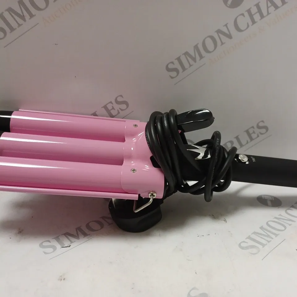 DIGITAL CURLING IRON IN PINK