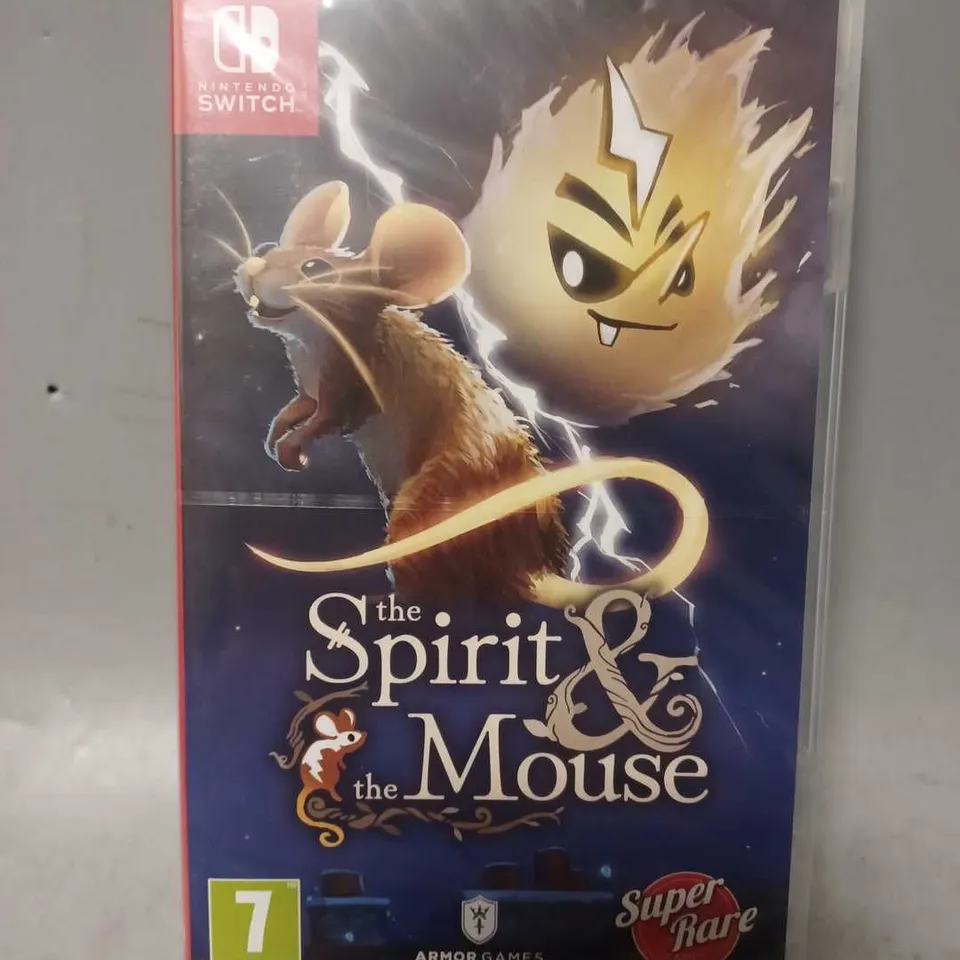 SEALED NINTENDO SWITCH THE SPIRIT AND THE MOUSE 