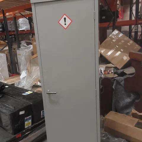 COSHH SLIM LOCKER - 610MM, GREY