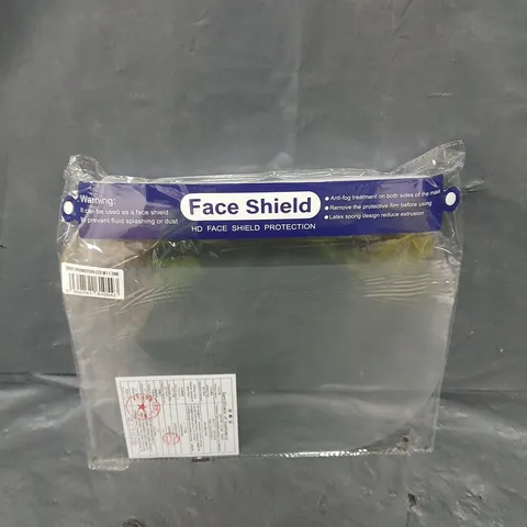 APPROXIMATELY 60 SEALED HD FACE SHIELD PROTECTORS	