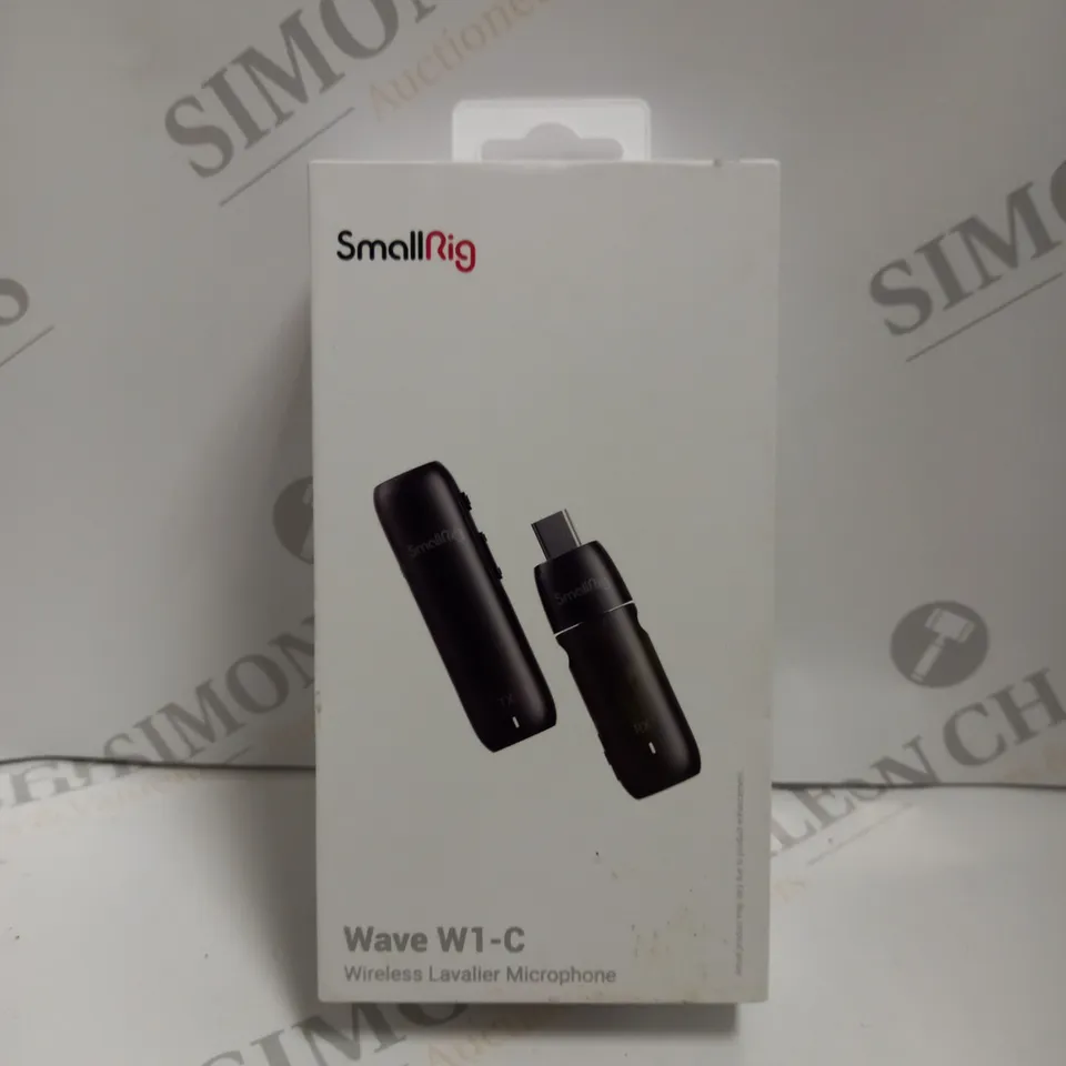 BOXED SMALL RIG WAVE W1-C WIRELESS LAVALIER MICROPHONE